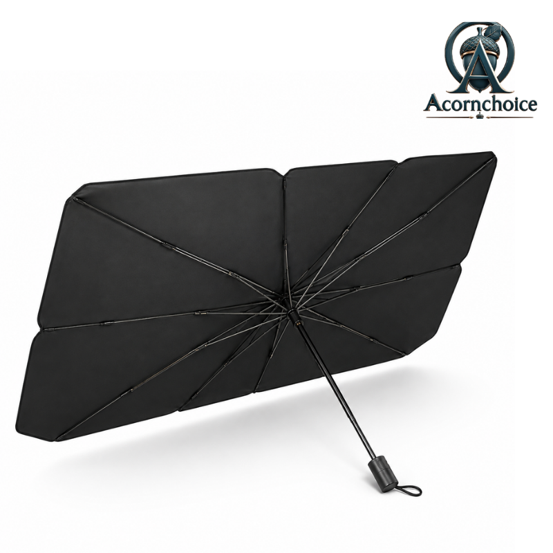 Acornchoice Car Windshield Sun Shade Umbrella