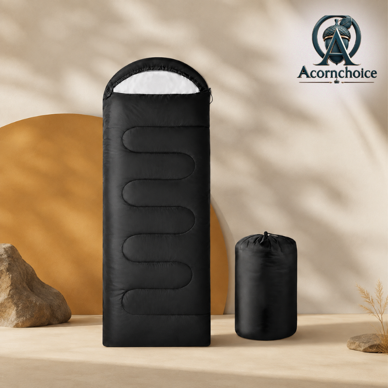 Lightweight Outdoor Sleeping Bag with Hood