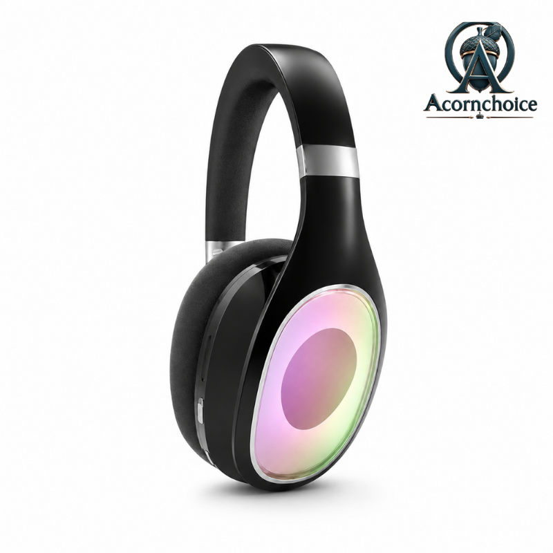 Over Ear Bluetooth Headset for Music Gaming and Entertainment