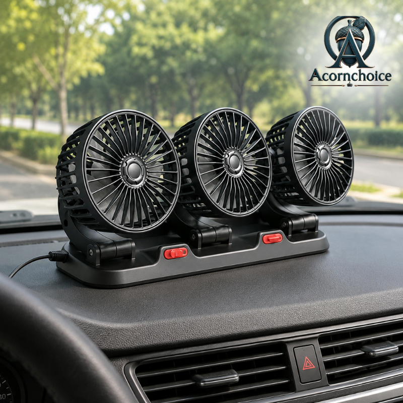 USB Powered Vehicle Cooling Fan for Car Interior
