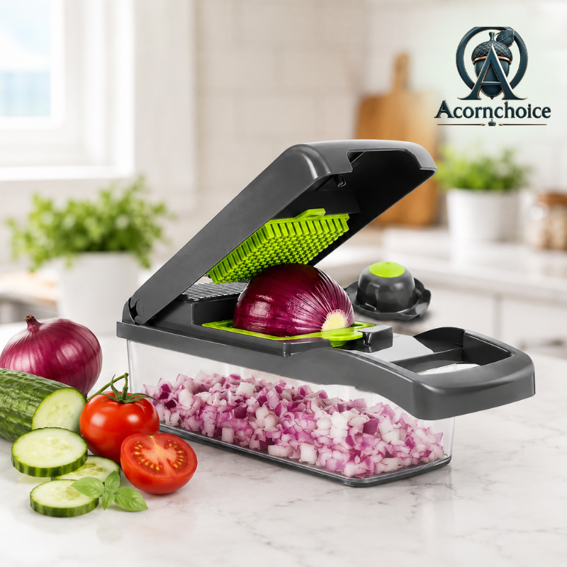 Vegetable Slicer Dicer and Cutter for Meal Preparation